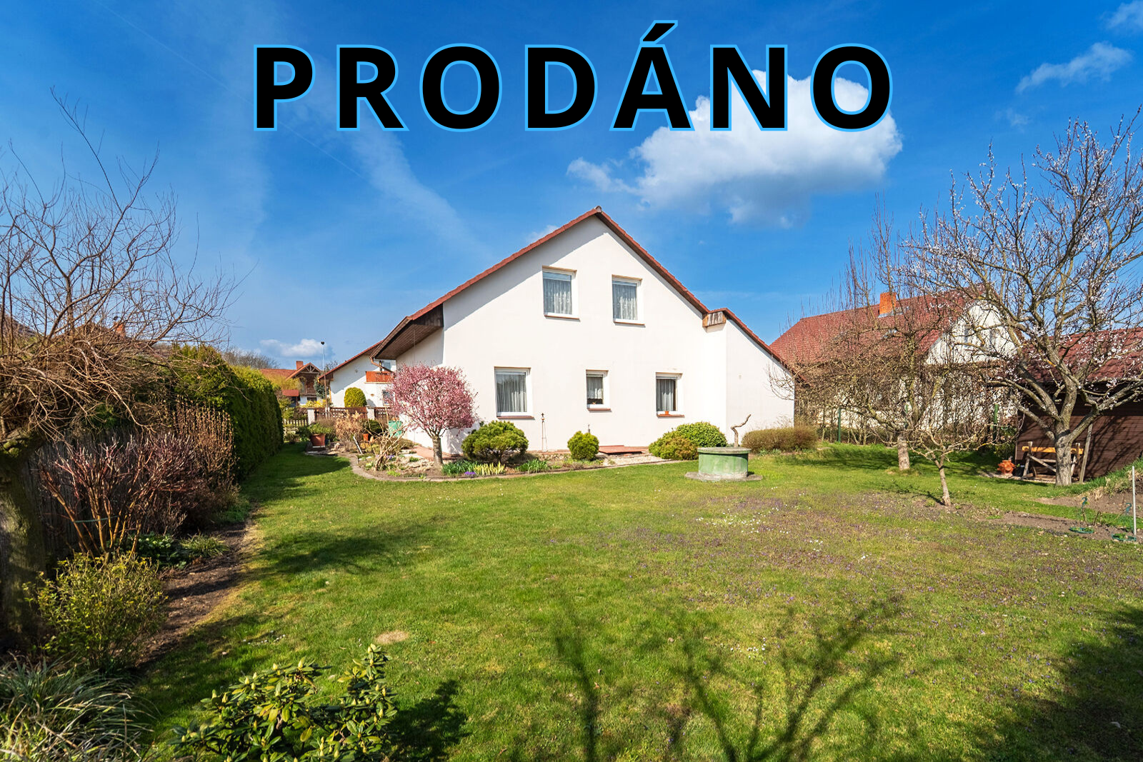 RD 5+1 s garáží, pozemek 792 m2, Křinec, okr. Nymburk