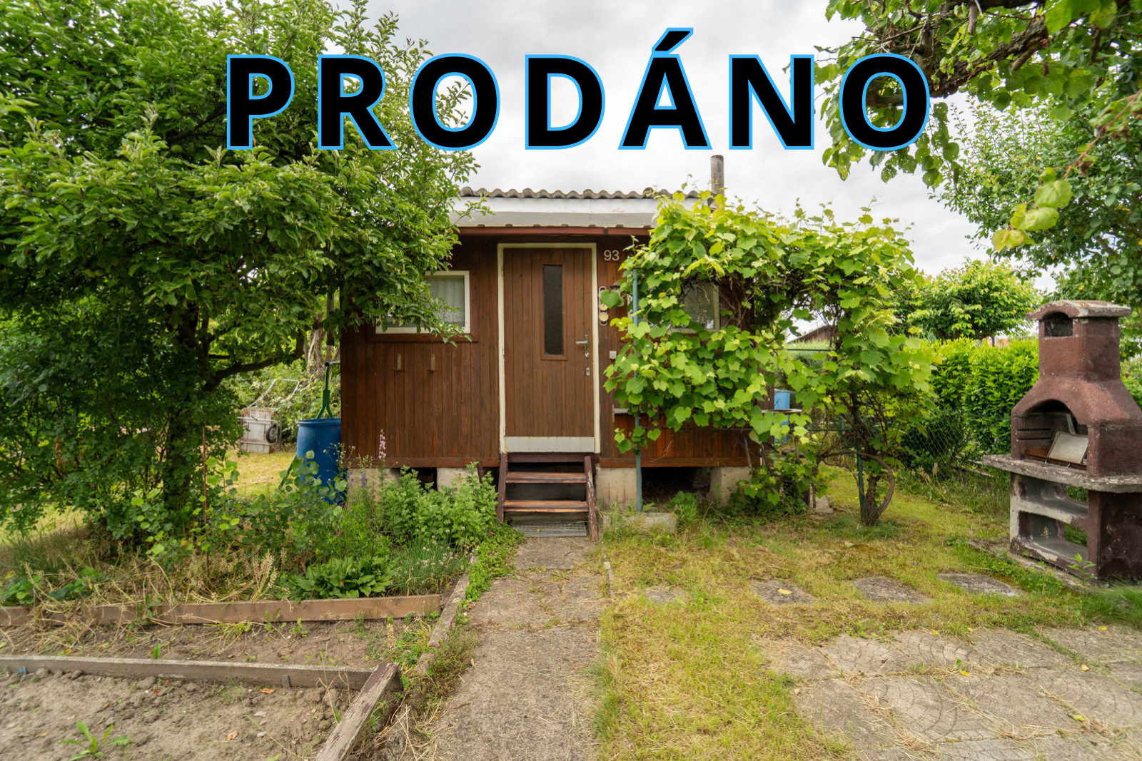 Chatka v zahrádkářské kolonii 19,51 m2, pozemek 275 m2, Nymburk - Drahelice