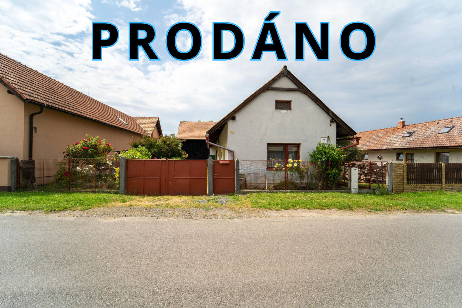 RD se stodolou, pozemek 585 m2, Hrubý Jeseník, okr. Nymburk