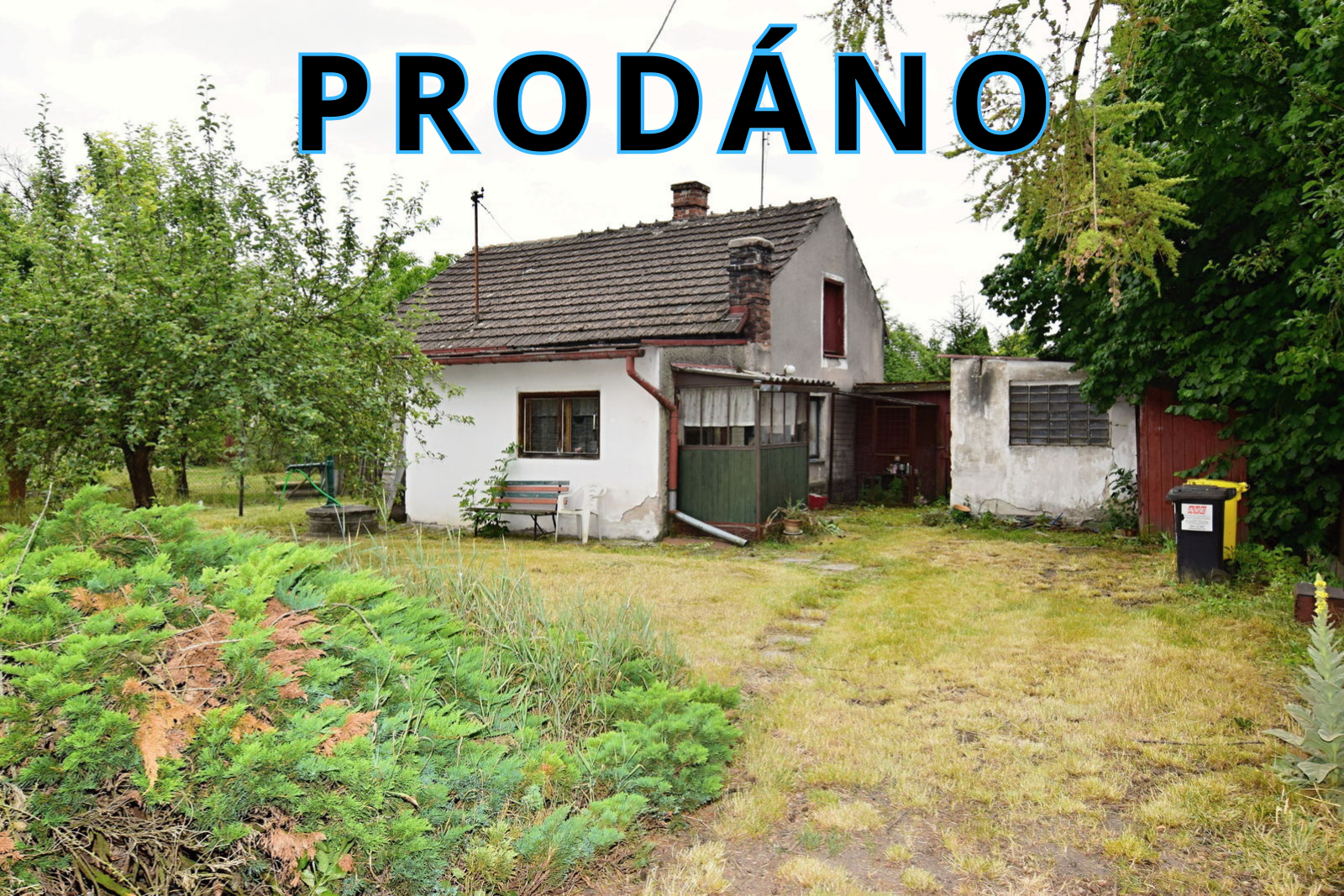 Rodinný domek 2+1, pozemek 401 m2, Kovansko, okr. Nymburk
