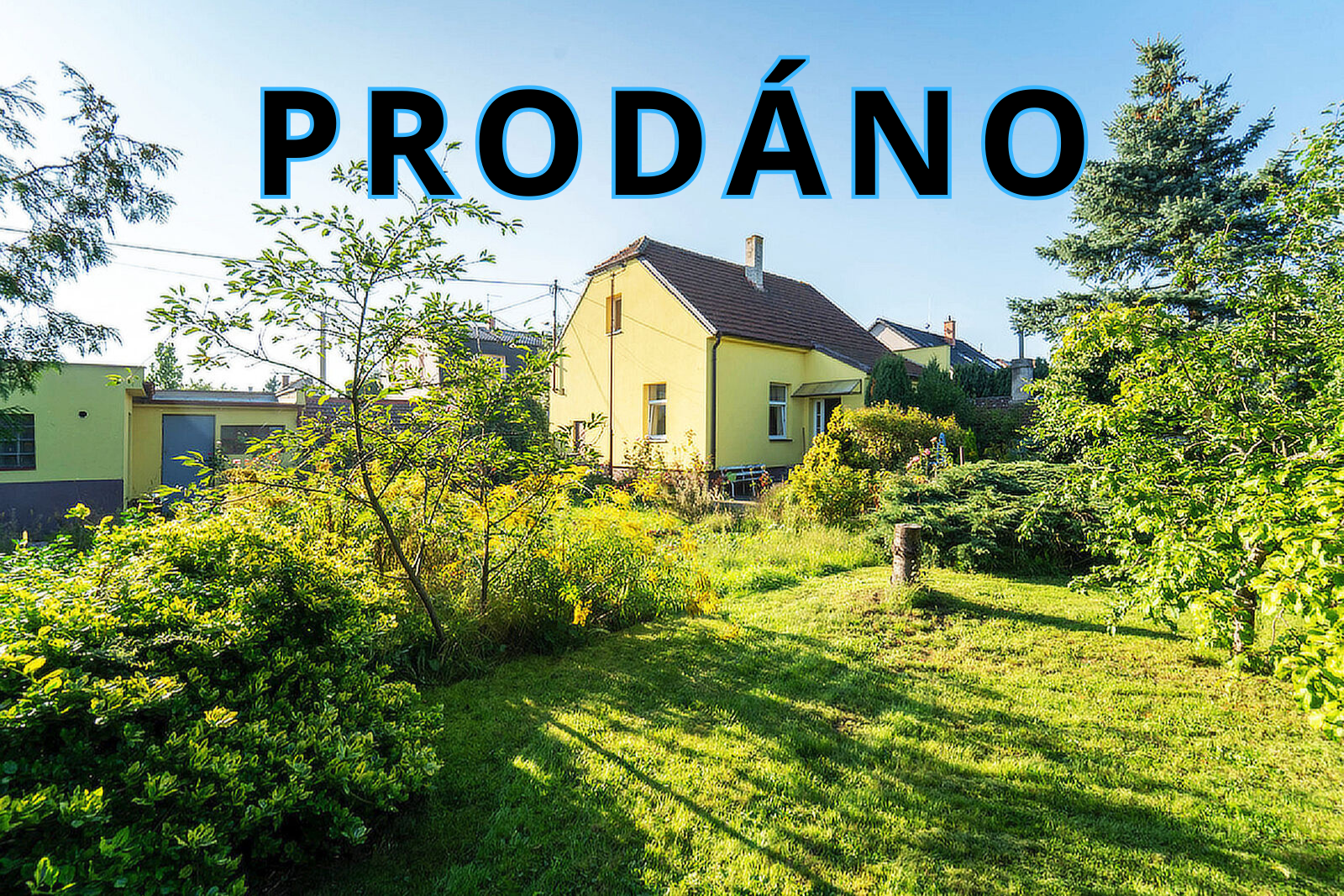 RD s garáží, pozemek 803 m2, Velký Osek, okr. Kolín